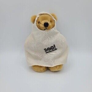 Dakin Bear 1986 Halloween Ghost Bear Plush Boo! 6 Inch Teddy Bear Ghost Costume
